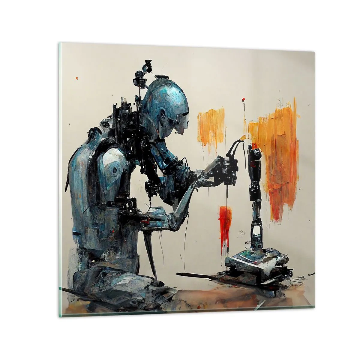 Impression sur verre - Image sur verre - Déjà demain… - 50x50 cm