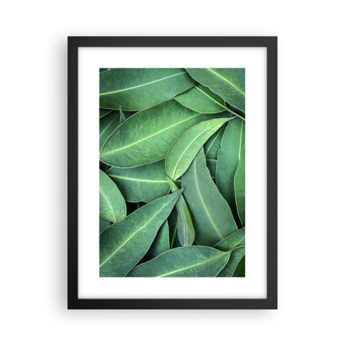 Affiche dans un cadre noir - Poster - Juteux et frais - 30x40 cm