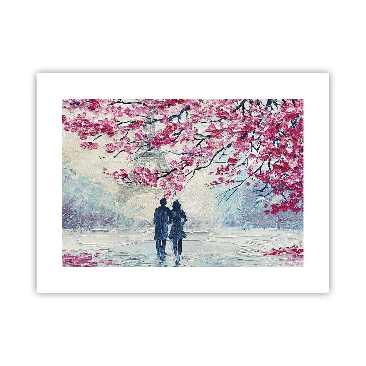Affiche - Poster - Ballade romantique - 40x30 cm