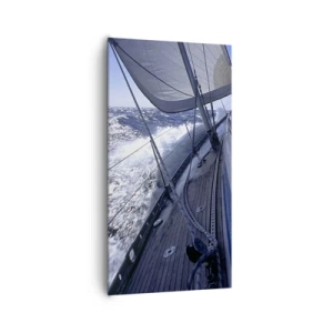 Impression sur toile - Image sur toile - Je sais ce que c'est d'être un oiseau - 65x120 cm