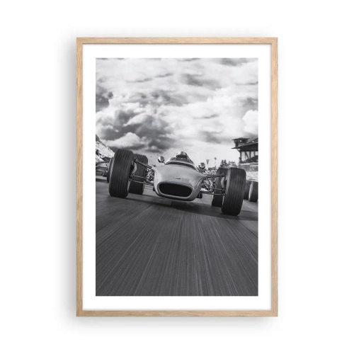 Affiche dans un chêne clair - Poster - Puissance! - 50x70 cm