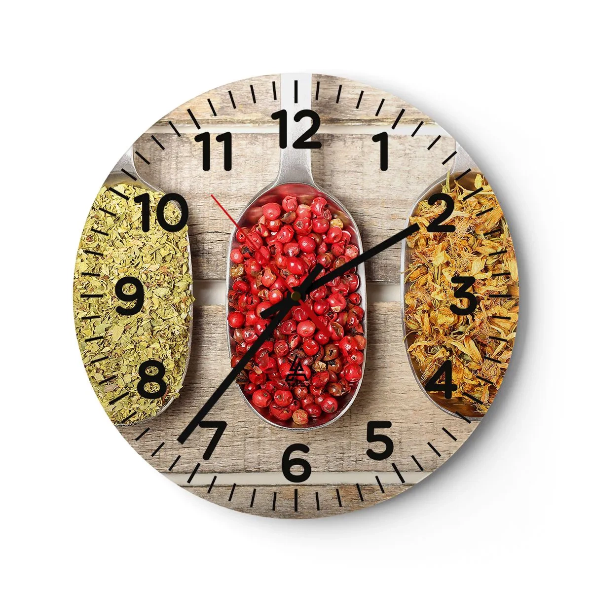 Horloge murale - Pendule murale - Magie de la cuisine - 40x40 cm