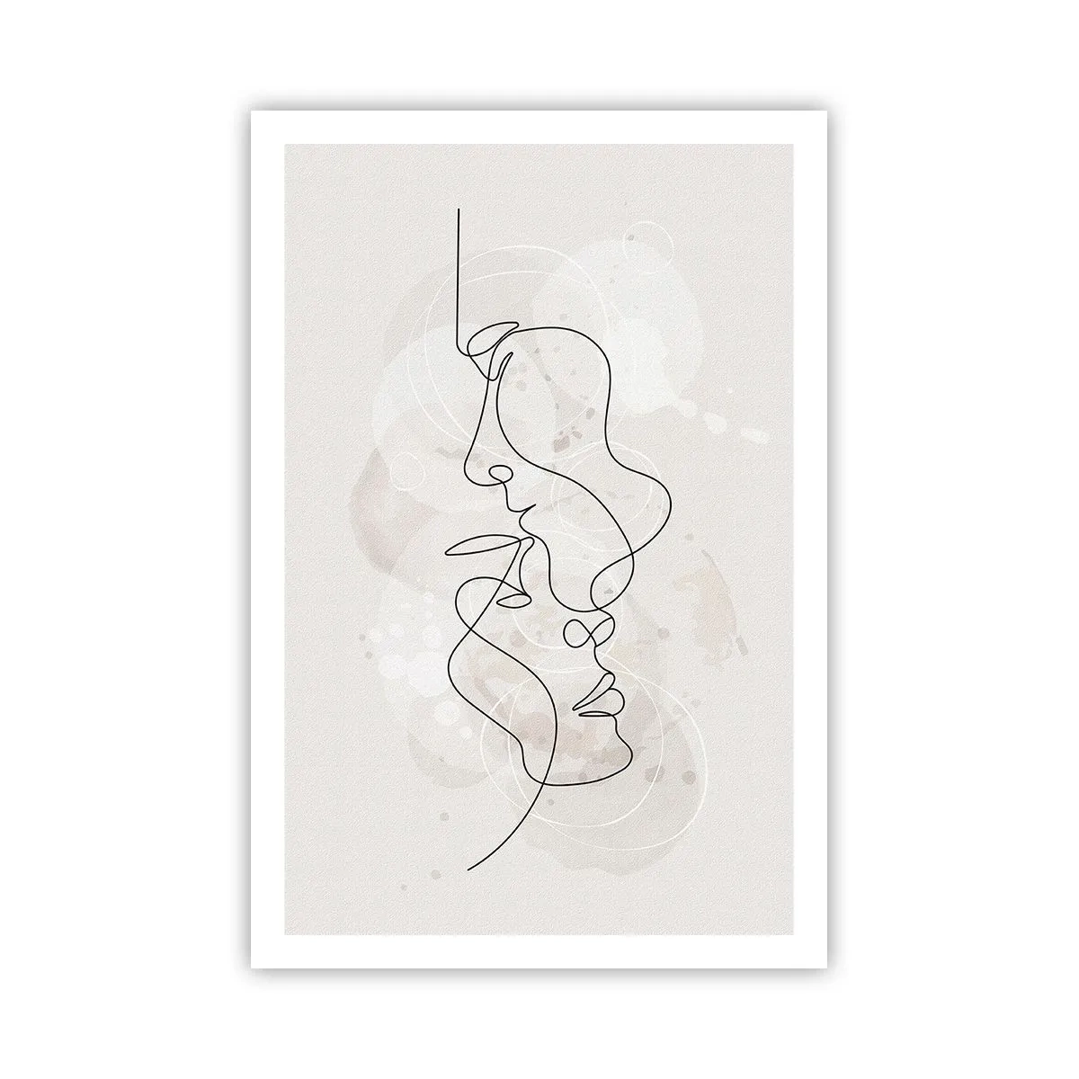 Affiche - Poster - Emmêlé dans une étreinte - 61x91 cm