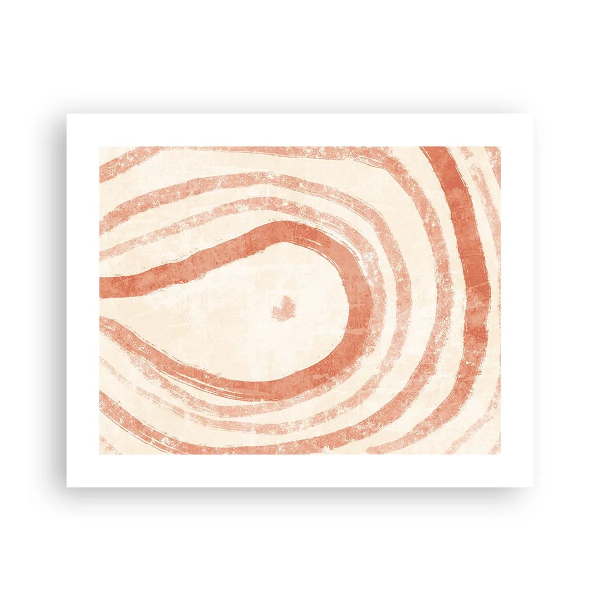 Affiche - Poster - Cercles de corail – composition - 50x40 cm