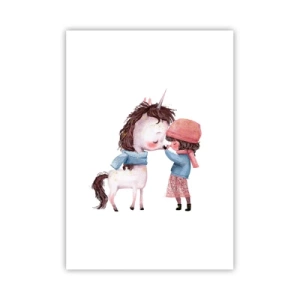 Affiche - Poster - Histoire d'hiver - 70x100 cm