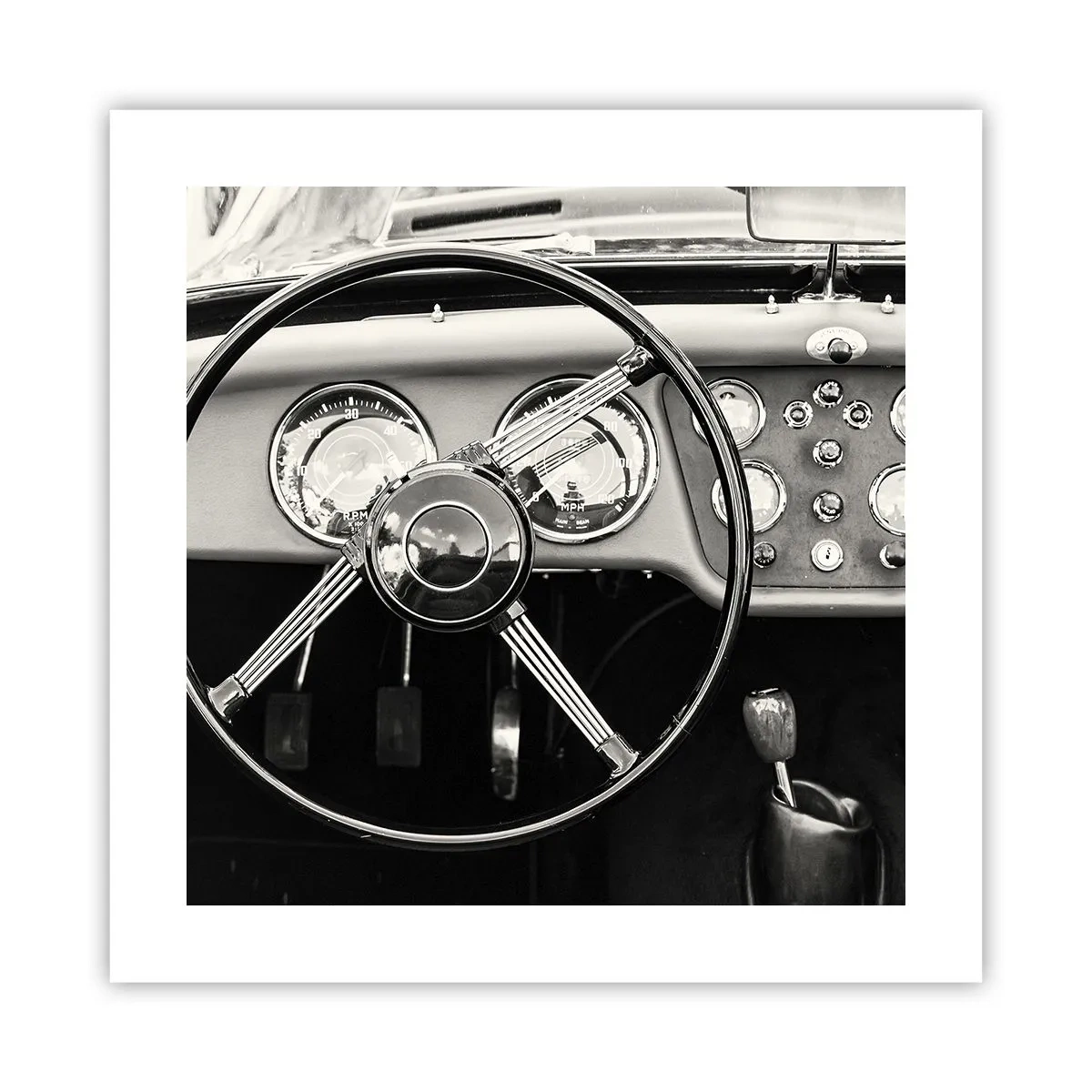 Affiche - Poster - Rêve de collectionneur - 40x40 cm