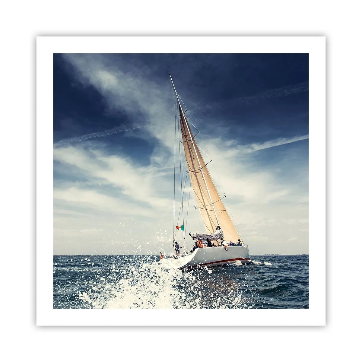 Affiche - Poster - Ils ne nous rattraperont pas ! - 60x60 cm