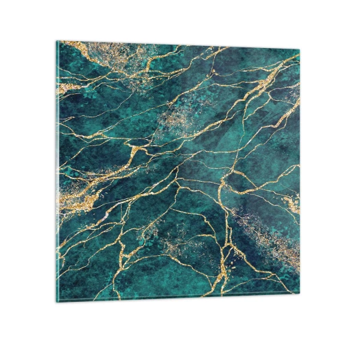 Impression sur verre - Image sur verre - Mine d'or - 30x30 cm