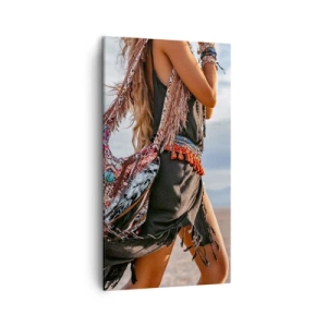 Impression sur toile - Image sur toile - La fille du chaman - 45x80 cm