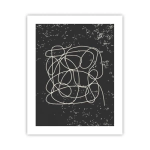 Affiche - Poster - Errance des pensées - 40x50 cm