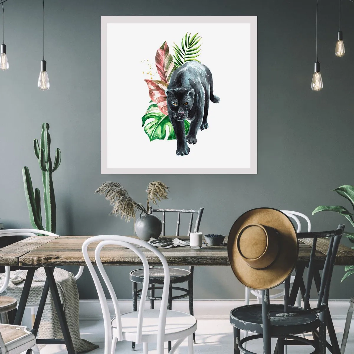 Affiche - Poster - Sauvagerie du coeur - 40x40 cm