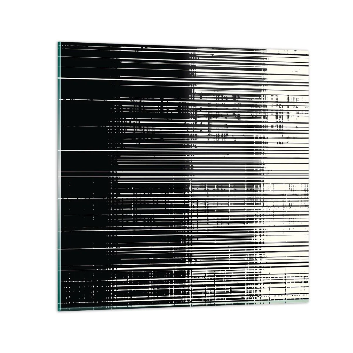 Impression sur verre - Image sur verre - Ondes et vibrations - 30x30 cm