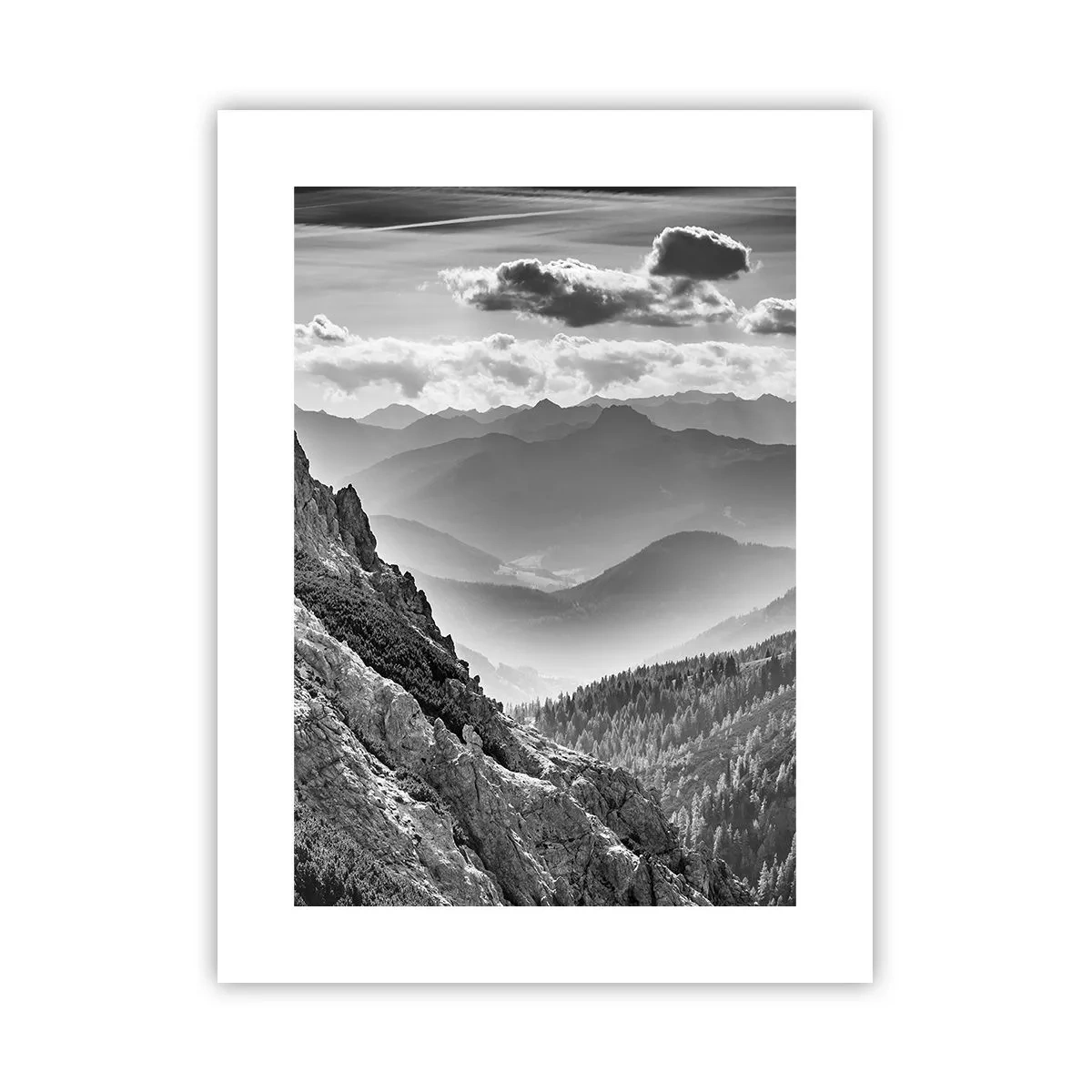 Affiche - Poster - Jusqu'à l'horizon - 30x40 cm