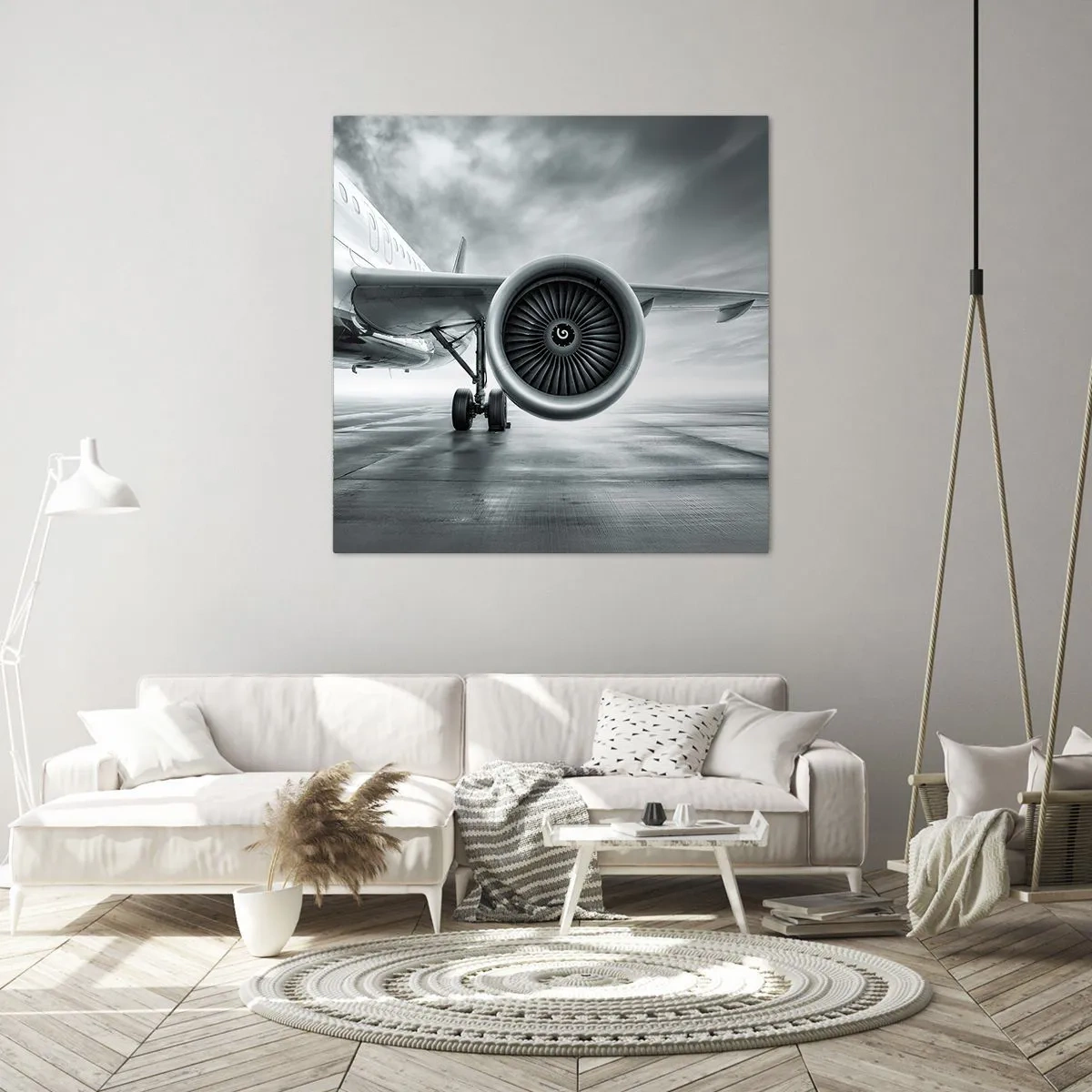 Impression sur toile - Image sur toile - Sent la force! - 40x40 cm