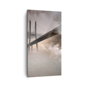 Impression sur toile - Image sur toile - Sur la rivière qui n'existe pas - 45x80 cm