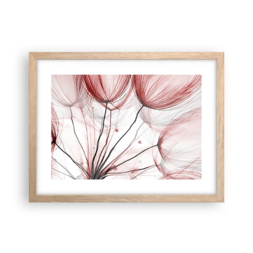 Affiche dans un chêne clair - Poster - Avant le départ - 40x30 cm