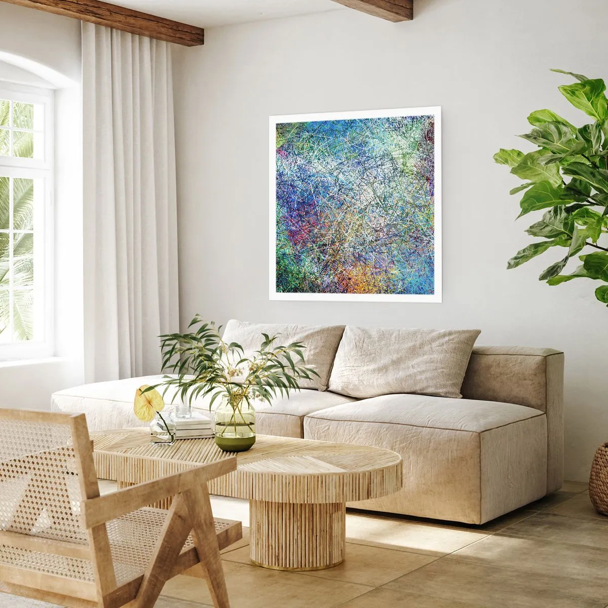 Affiche - Poster - Ce n'est pas si simple - 30x30 cm