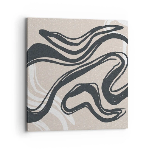 Impression sur toile - Image sur toile - Expression multipliée - 70x70 cm