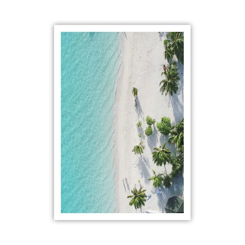 Affiche - Poster - Vacances au paradis - 70x100 cm