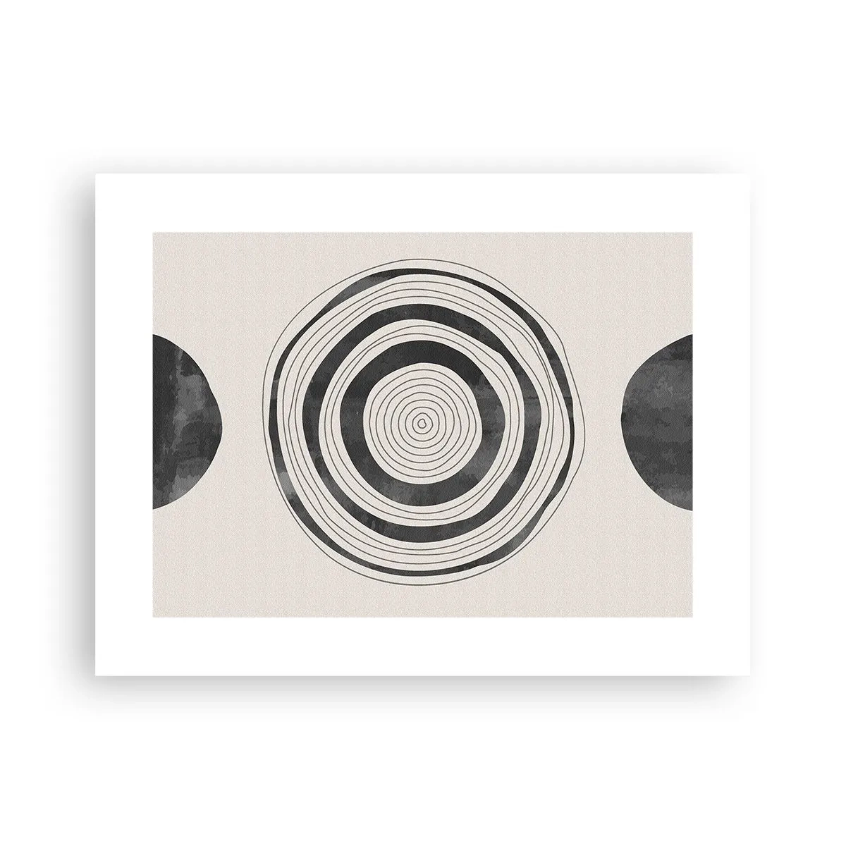 Affiche - Poster - Ce qui est important c'est ce qu'il y a entre les deux - 40x30 cm