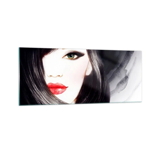 Impression sur verre - Image sur verre - Aspect saphir - 100x40 cm