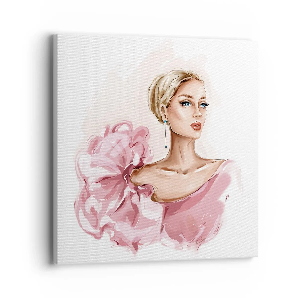 Impression sur toile - Image sur toile - Comme peinte... - 40x40 cm