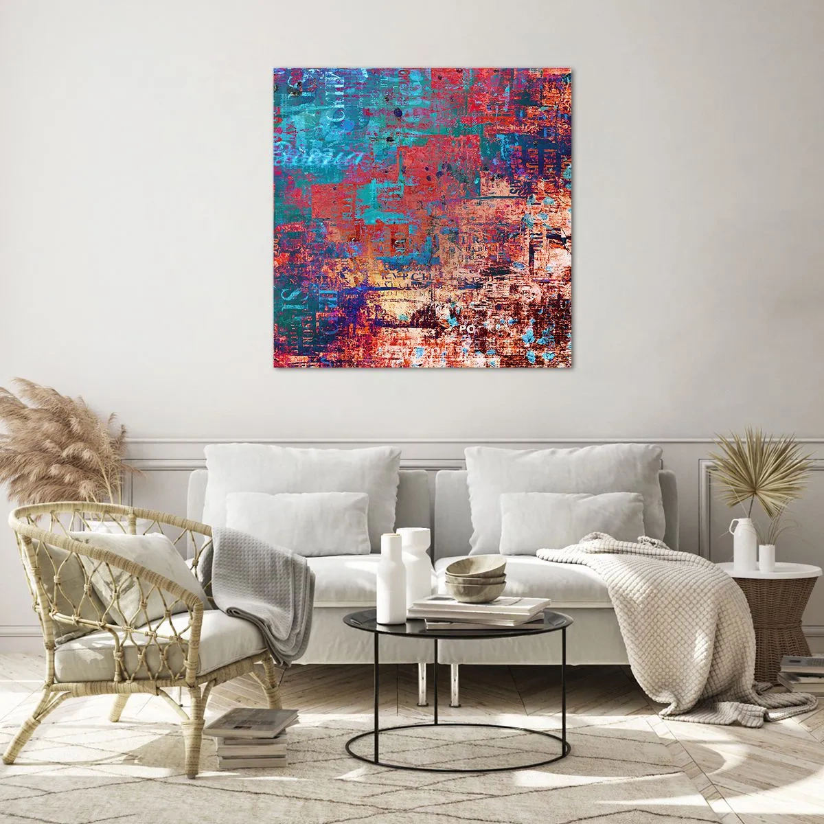 Impression sur verre - Image sur verre - Mémoire et oubli - 60x60 cm