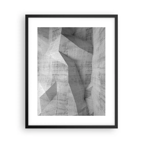 Affiche dans un cadre noir - Poster - Un vrai challenge - 40x50 cm