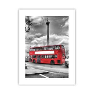 Affiche - Poster - La vraie circulation sanguine de la ville - 30x40 cm