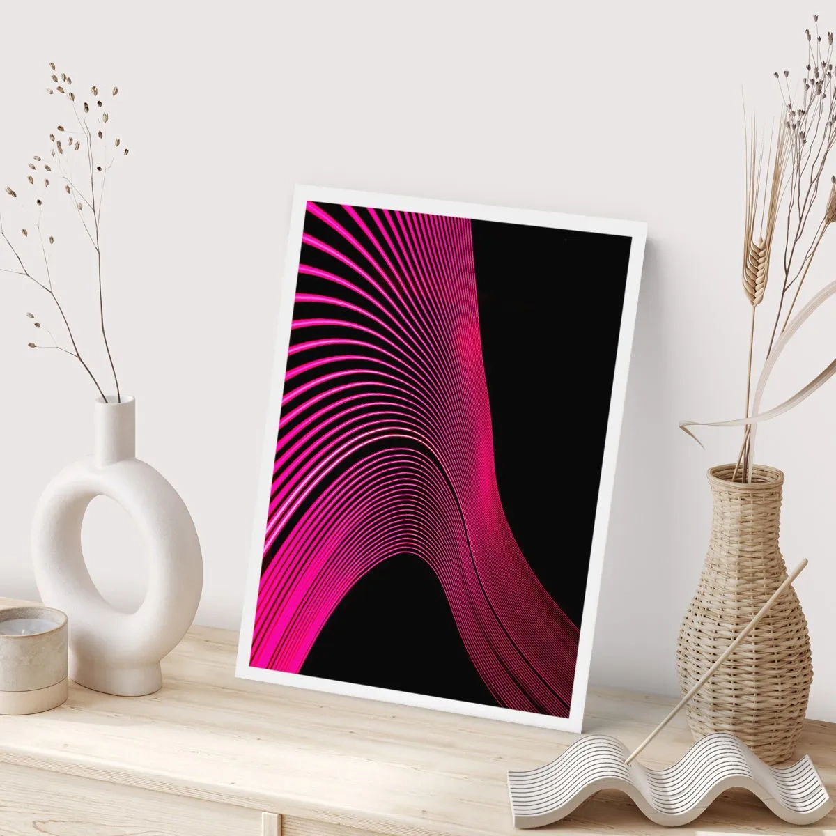 Affiche - Poster - Avenue de lumière - 70x100 cm