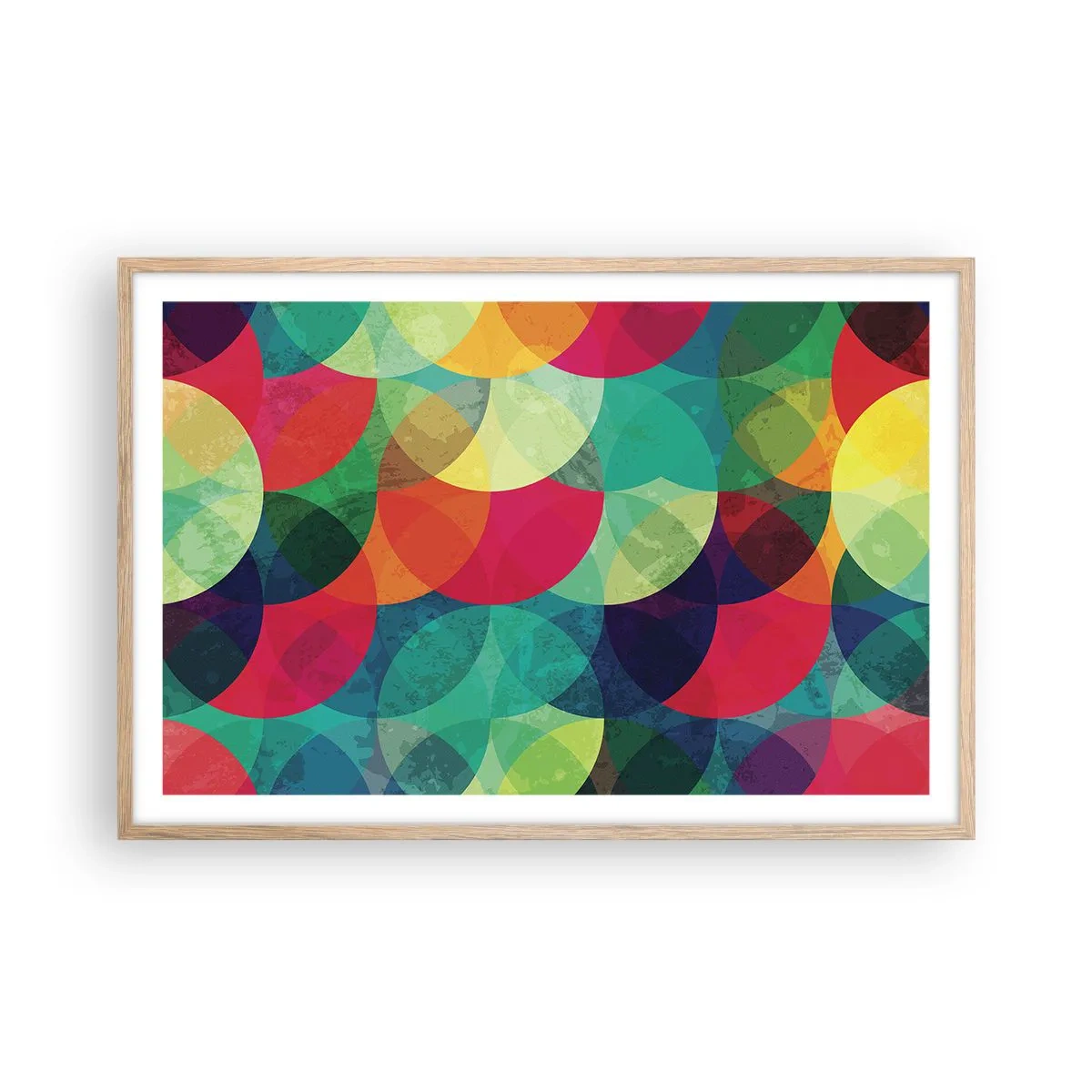 Affiche dans un chêne clair - Poster - Ascension - 91x61 cm