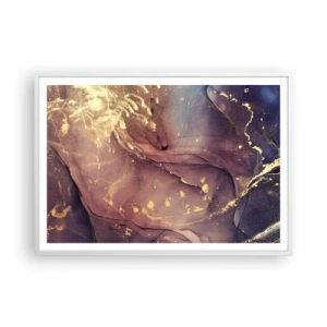 Affiche dans un cadre blanc - Poster - Matière et esprit - 100x70 cm