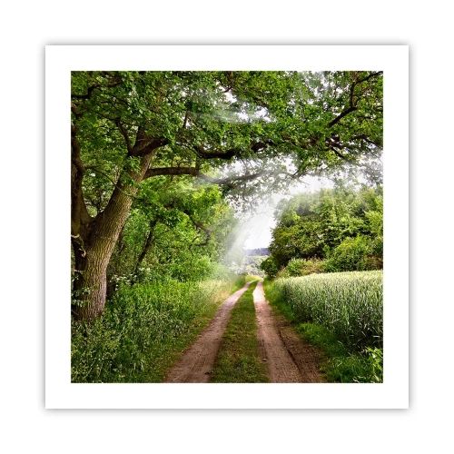 Affiche - Poster - Et in Arcadia ego - 50x50 cm