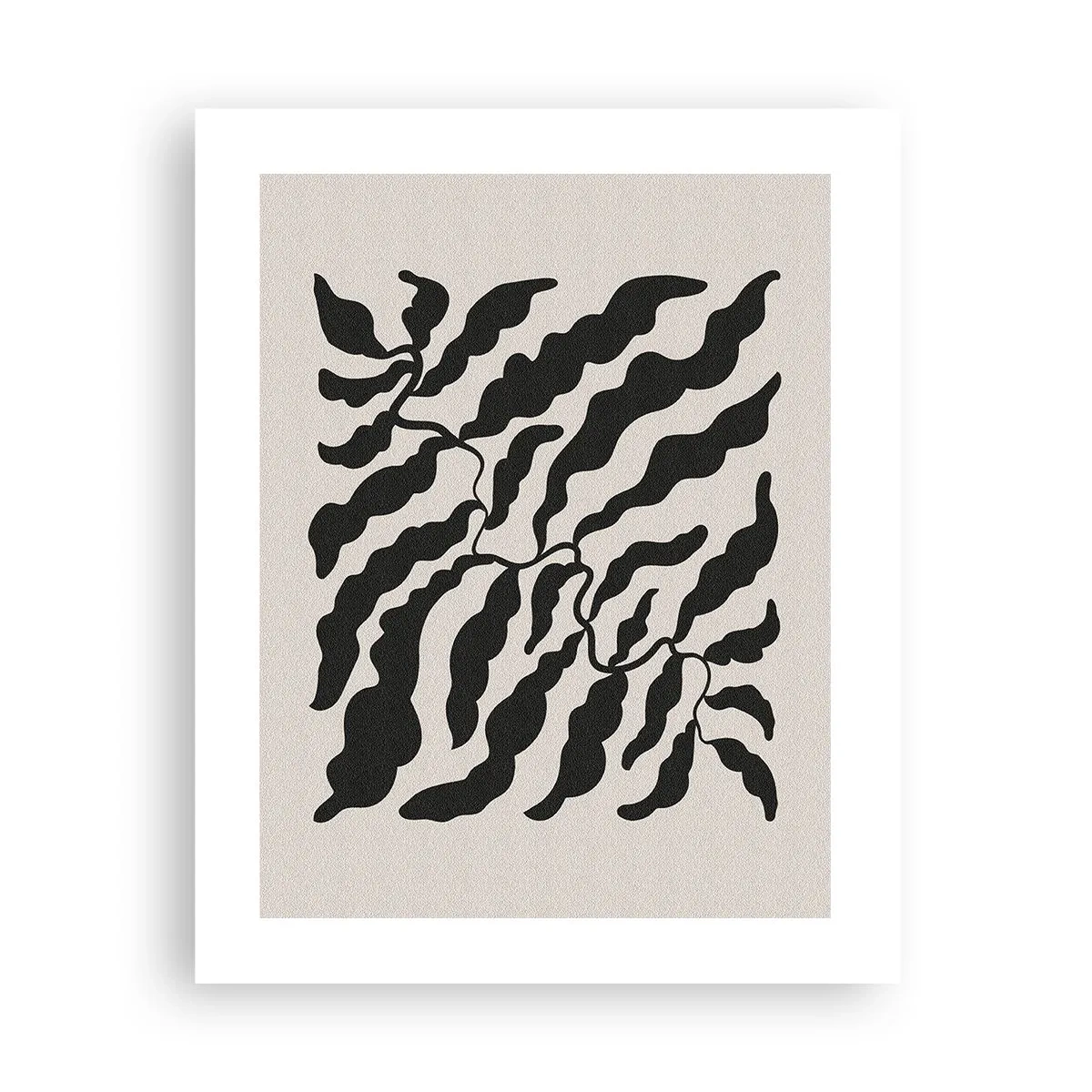 Affiche - Poster - La nature du carré - 40x50 cm