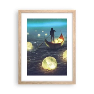 Affiche dans un chêne clair - Poster - Des choses dont les philosophes n'ont jamais rêvé - 30x40 cm