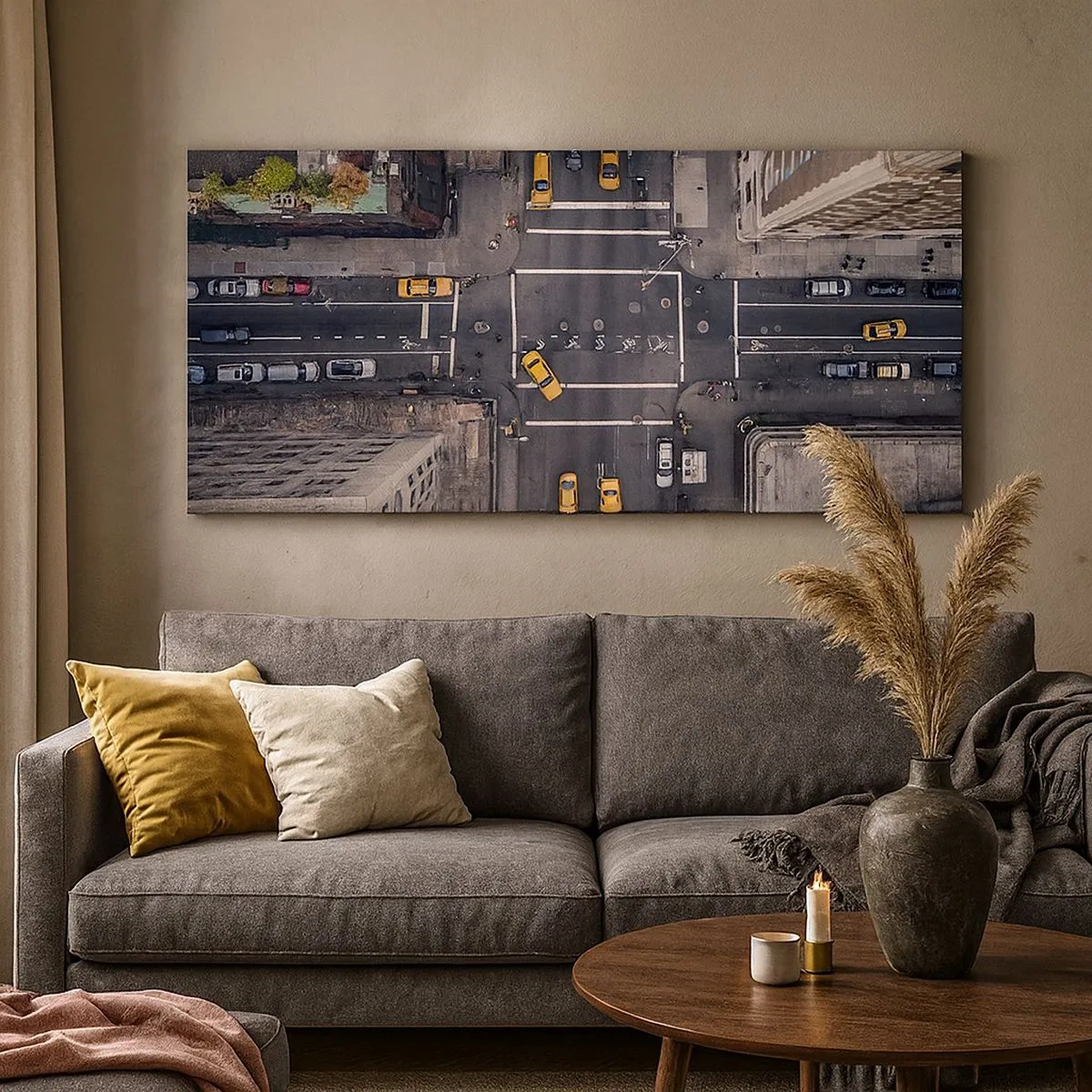 Impression sur toile - Image sur toile - Un choix simple - 100x40 cm