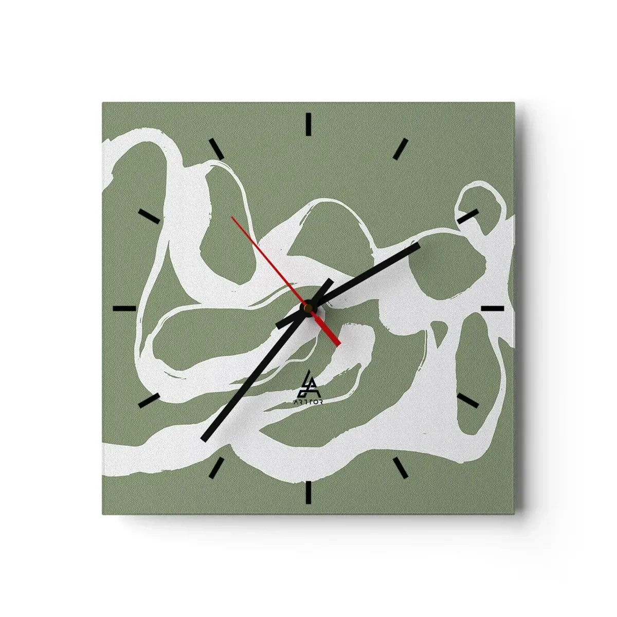 Horloge murale - Pendule murale - L'appel de l'espace - 40x40 cm