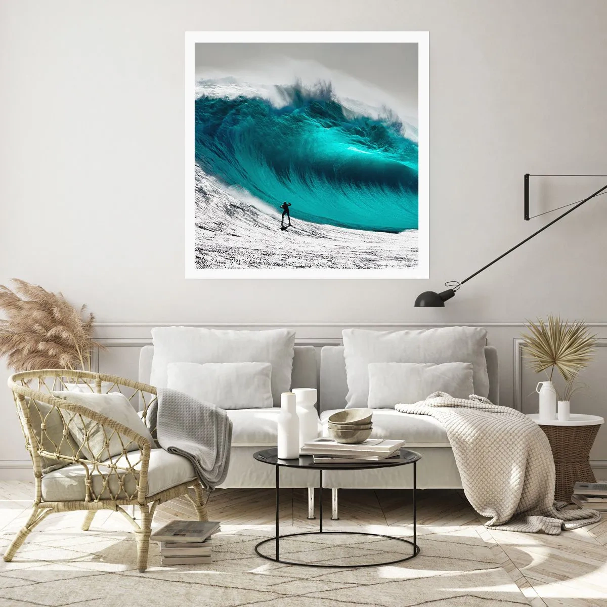 Affiche - Poster - Challenge accepté - 60x60 cm