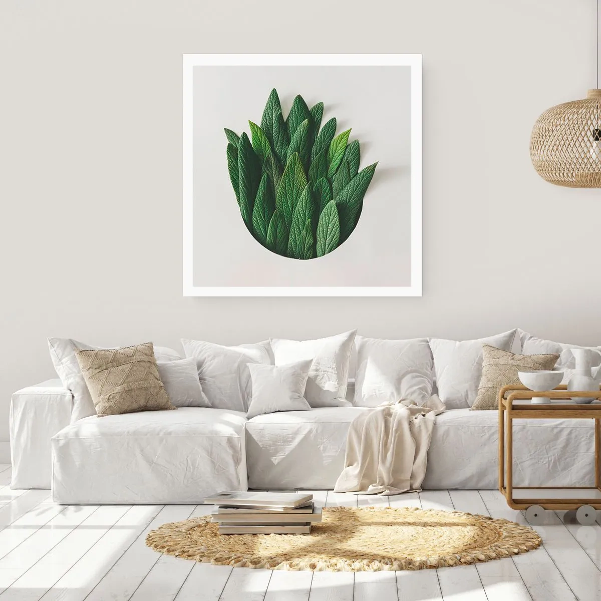 Affiche - Poster - Curiosité sans retenue - 50x50 cm