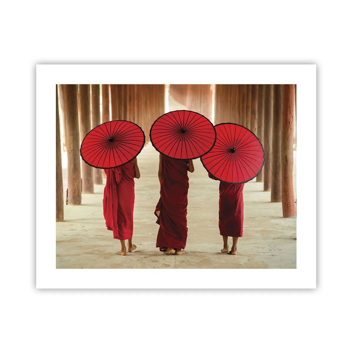 Affiche - Poster - Sur la route du pays pure - 50x40 cm