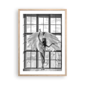 Affiche dans un chêne clair - Poster - La ville des anges? - 50x70 cm