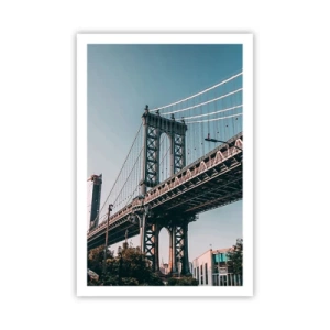 Affiche - Poster - Sur les vagues de la ville - 61x91 cm