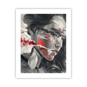 Affiche - Poster - Dans les fumées de l'absurde - 40x50 cm