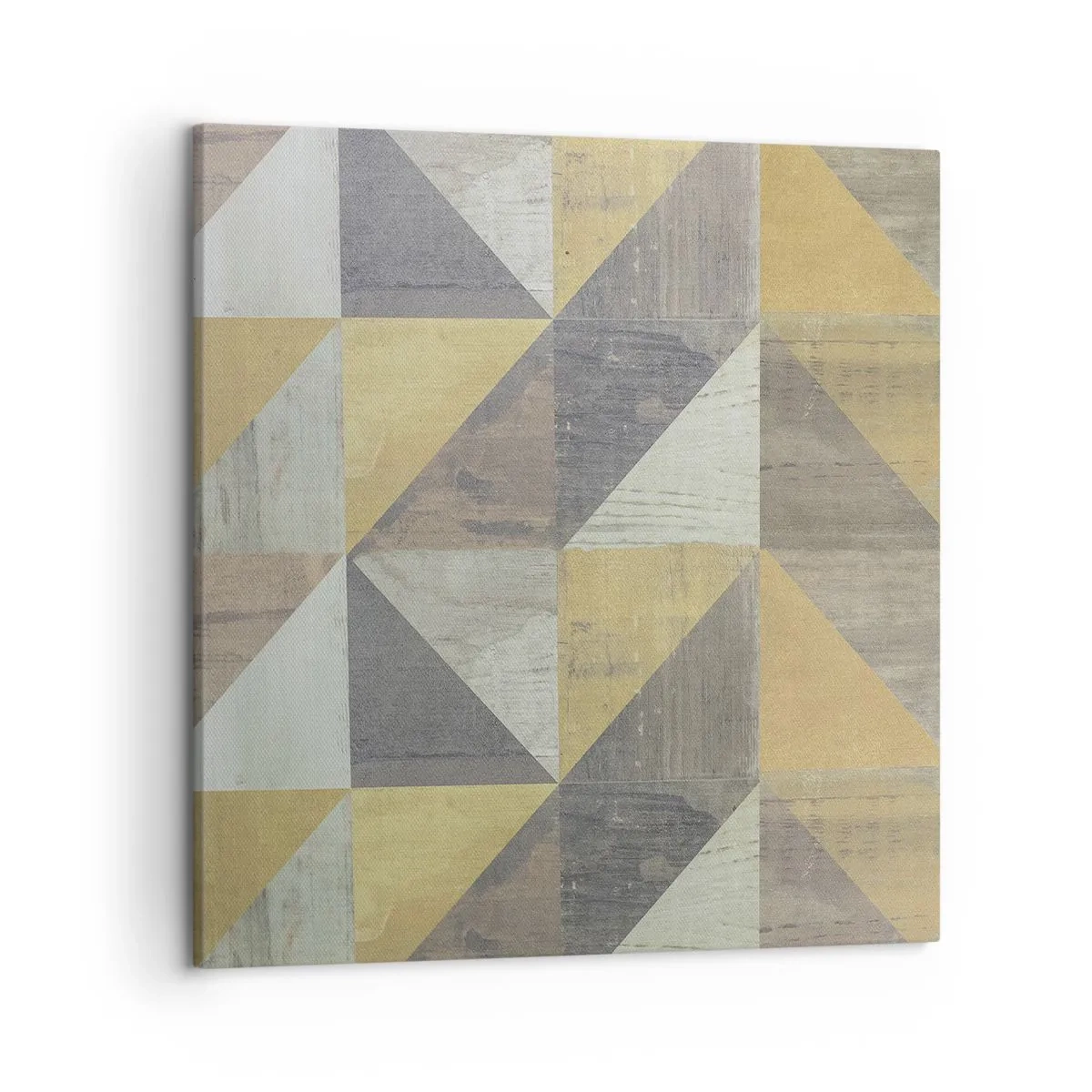 Impression sur toile - Image sur toile - Suivant l'angle du triangle - 50x50 cm