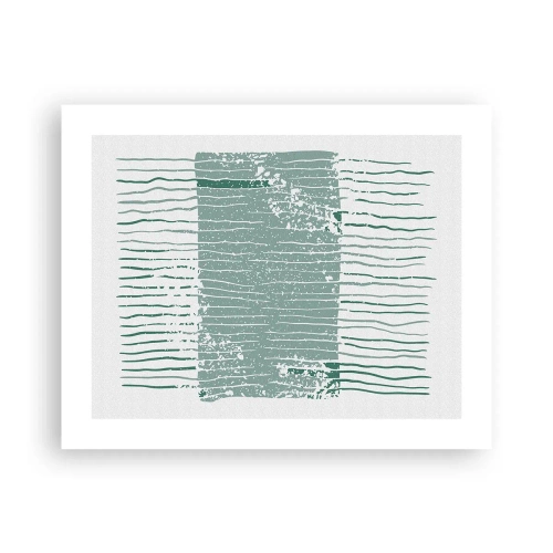 Affiche - Poster - Abstraction de la mer - 50x40 cm