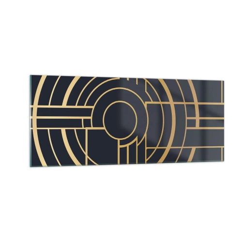 Impression sur verre - Image sur verre - Rotation des éléments - 100x40 cm