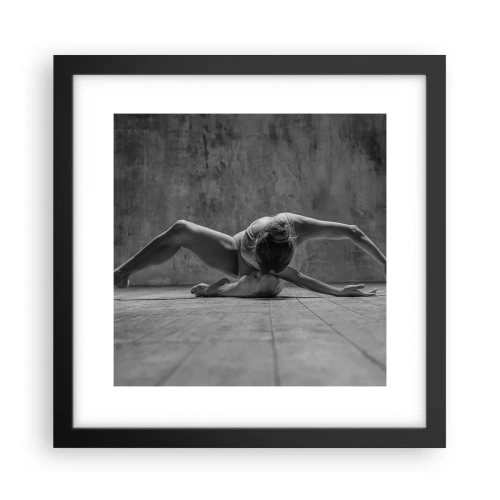 Affiche dans un cadre noir - Poster - Symétrie trouvée - 30x30 cm