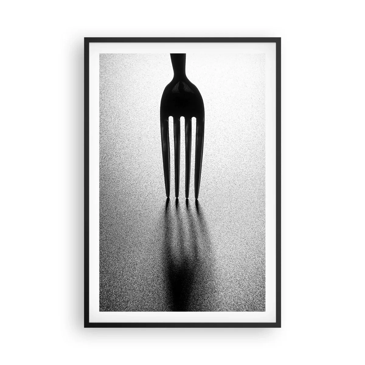 Affiche dans un cadre noir - Poster - Lumière et ombre - 61x91 cm
