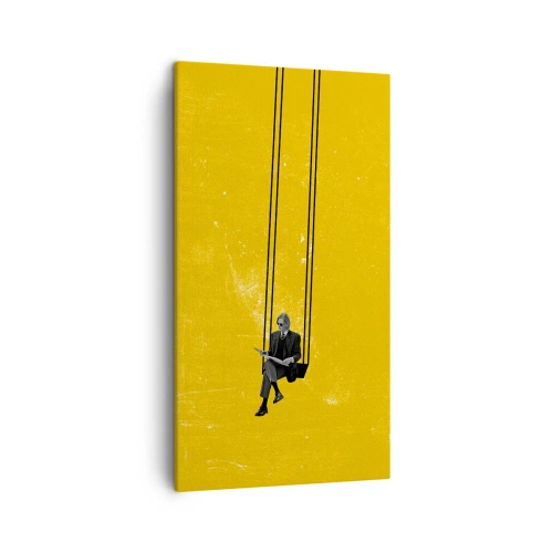 Impression sur toile - Image sur toile - Un jour comme tous les jours - 45x80 cm