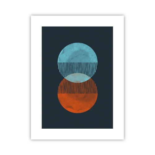 Affiche - Poster - Fantaisie astronomique - 30x40 cm